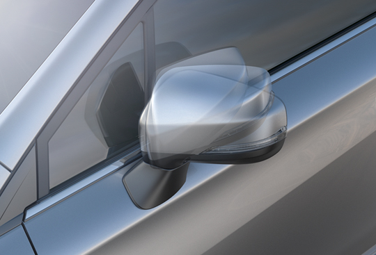 Power-folding Door Mirrors