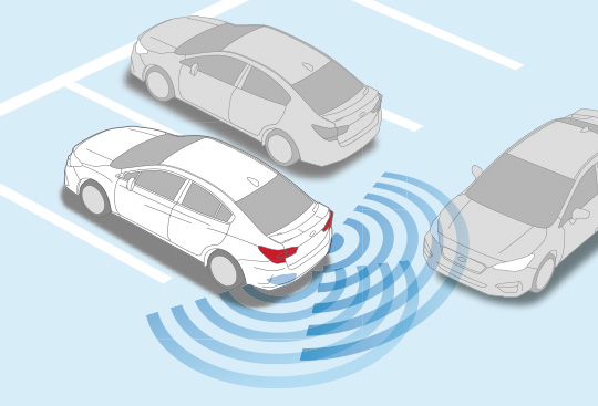Advanced Safety Package: Subaru Rear Vehicle Detection (SRVD)*
