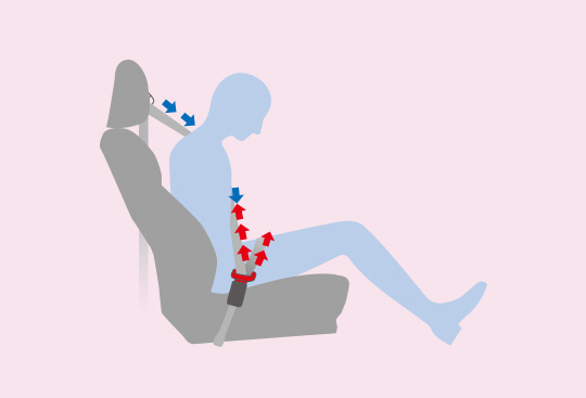 Locking-tongue Seatbelts