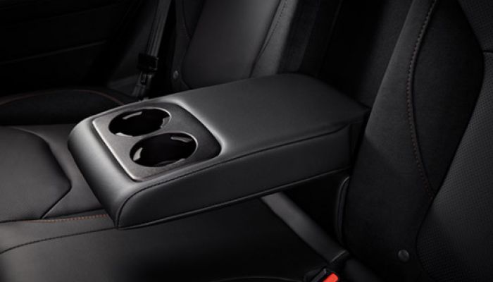 Rear Seat Centre Armrest with 2 Cup Holders