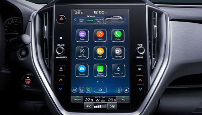 11.6-inch Centre Display*¹